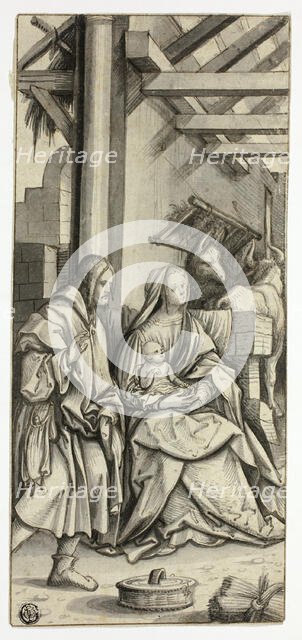 Adoration of the Magi, n.d. Creator: Studio of Hans Burgkmair, the elder German.
