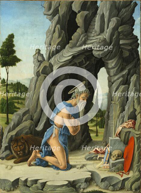 Saint Jerome in the Desert, 1450. Creator: Marco Zoppo.