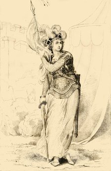 'Joan D'Arc, the Maid of Orleans', 1821.  Creator: R Page.