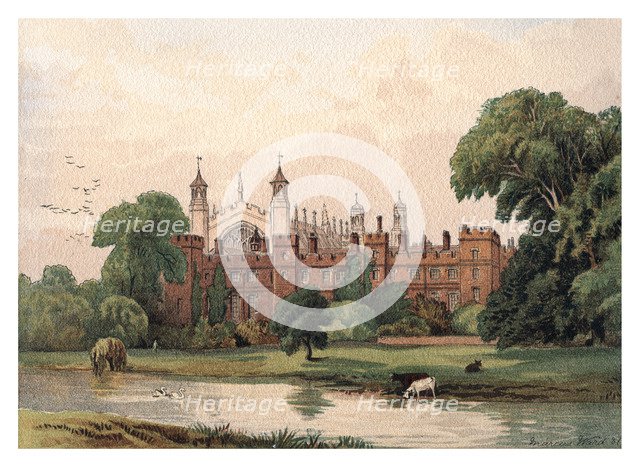 'Eton College', 1880. Artist: Unknown