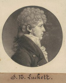 John Richards Triplett, 1808. Creator: Charles Balthazar Julien Févret de Saint-Mémin.