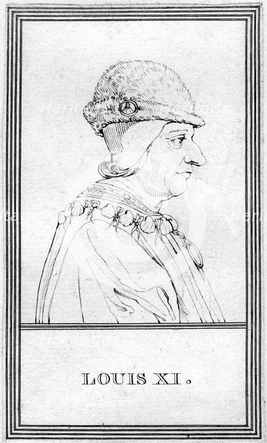Louis XI, King of France. Artist: Unknown