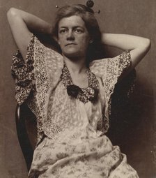 Elizabeth MacDowell Kenton, 1880s., 1880s. Creator: Thomas Eakins.