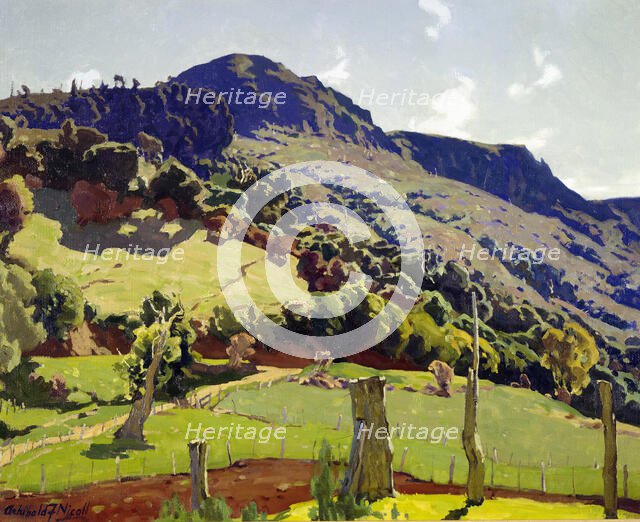 The hilltop, c1943. Creator: Archibald Frank Nicoll.