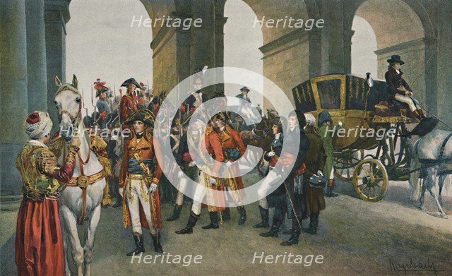 'The Consuls Take Possession of the Tuileries', 10 August 1792, (1896).  Artist: Unknown.