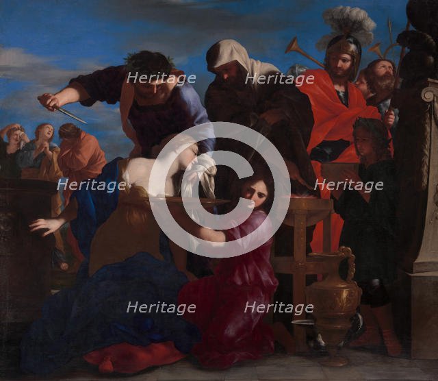 The Sacrifice of Polyxena. Creator: Giovanni Francesco Romanelli.