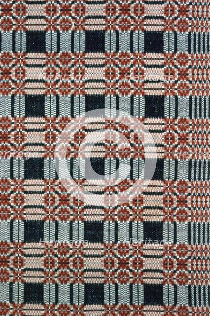 Coverlet, United States, 1820/30. Creator: Unknown.