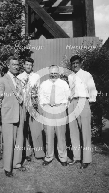 ANZ Bank, Formerly - Bank of Australasia, Warwick, Queensland, 1955. Creator: Jack Bain.