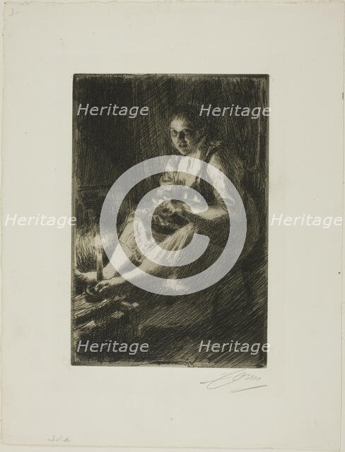 Ida, 1905. Creator: Anders Leonard Zorn.