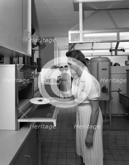 Experimental catering kitchen, Batchelors Foods, Sheffield, South Yorkshire, 1966. Artist: Michael Walters