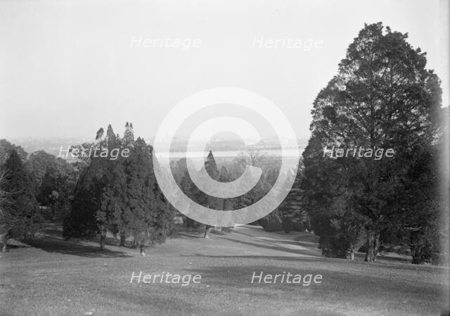 Arlington National Cemetery - View, 1913. Creator: Harris & Ewing.