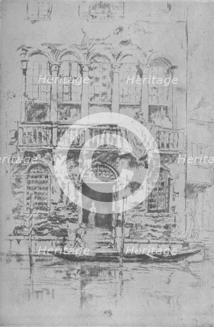 'The Balcony', 1879, (1904). Artist: James Abbott McNeill Whistler.