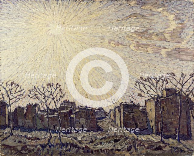 The Sun, 1906. Artist: Bogayevsky, Konstantin Fyodorovich (1872-1943)
