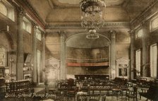 Grand Pump Room, Bath, Somerset, late 19th or early 20th century.Artist: Francis Frith & Co