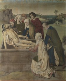 The Entombment of Christ, 1450s. Creator: Bouts, Dirk (1410/20-1475).