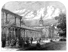 The Pavilion in the Public Gardens, Buxton, 1871. Creator: Unknown.