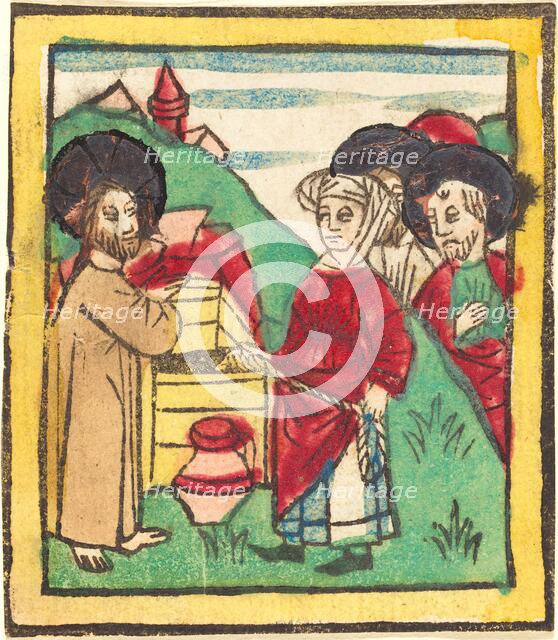 Christ and the Woman of Samaria, c. 1440/1460. Creator: Unknown.