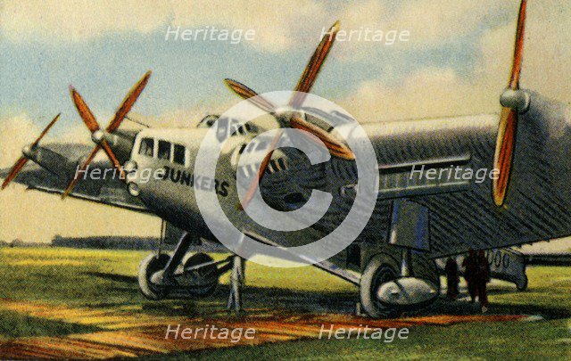 Junkers G.38 plane, 1920s, (1932). Creator: Unknown.