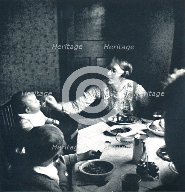 'A nice hot dinner', 1941. Artist: Cecil Beaton.