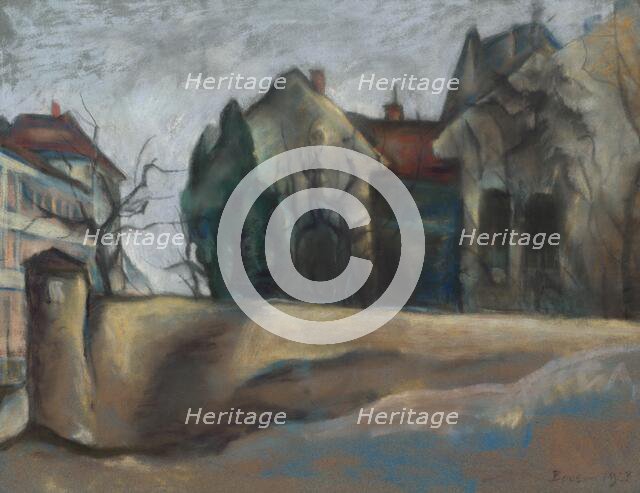 Motif from Kosice, 1928. Creator: Konstantin Bauer.