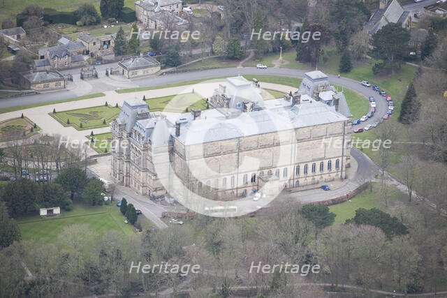 The north elevation of the Bowes Museum, Barnard Castle, County Durham, 2016. Creator: Matthew Oakey.