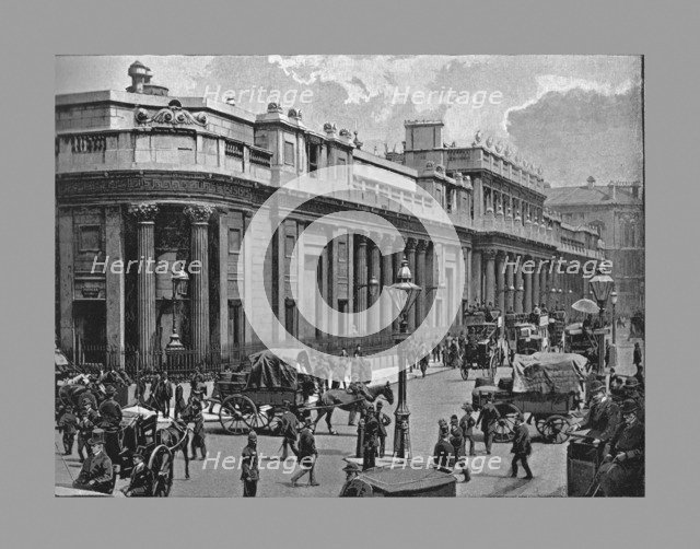 The Bank of England, London, c1900. Artist: Frith & Co.