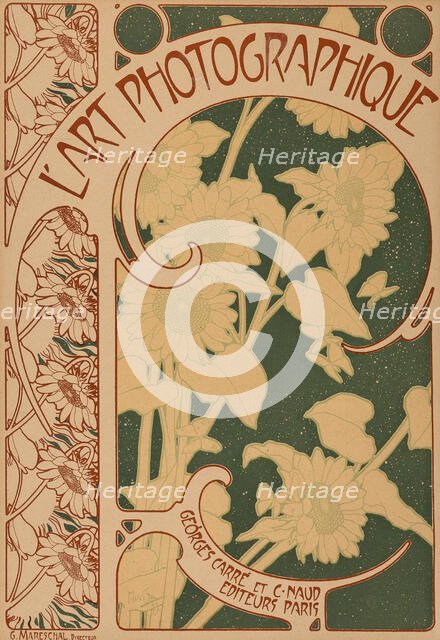 L'Art Photographique No. 10, 1900. Creator: Mucha, Alfons Marie (1860-1939).