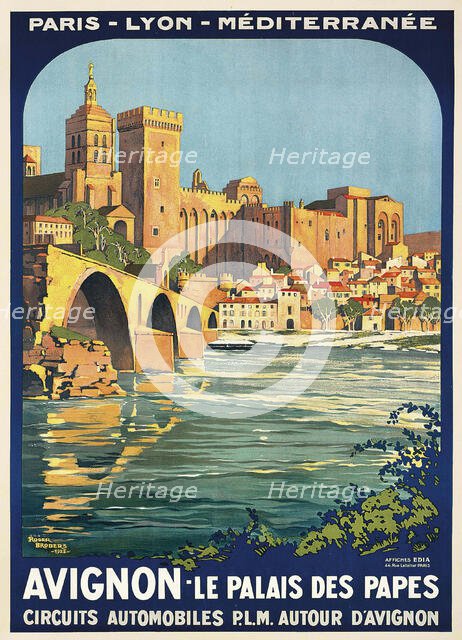 Avignon, 1922. Creator: Broders, Roger (1883-1953).