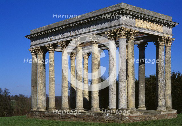 The Temple of Concord, Audley End House and Gardens, Saffron Walden, Essex, c2000s(?). Artist: Marianne Majerus.