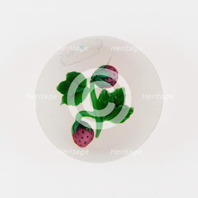 Paperweight, France, 19th century. Creator: Baccarat Glasshouse.