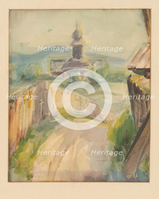 Village, around 1940. Creator: Ludovít Varga.