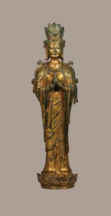 Guanyin (Avalokitesvara), Liao dynasty (907-1125), 11th century. Creator: Unknown.