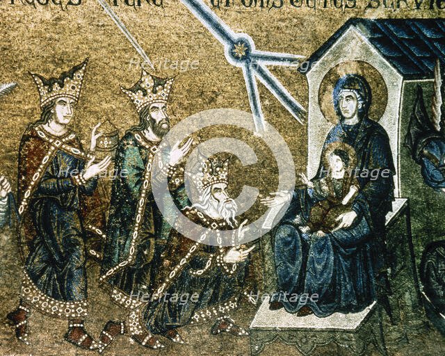Epiphany, mosaic, Saint Mark's Basilica, Venice, Italy, 12th-14th centuries. Creator: Unknown.