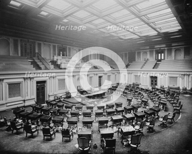 U.S. Capitol - Seventh i.e, Senate Chamber, Washington D.C., c. 1873. Creator: Unknown.