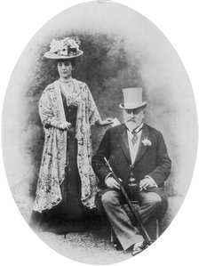 King Edward VII and Queen Alexandra, c1900s (1910).Artist: D Knights Whittome