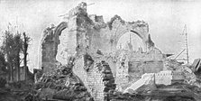 'Clery Repris; Les ruines de l'eglise', 1916. Creator: Unknown.