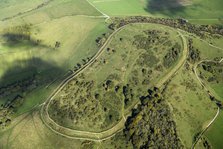 Cissbury Ring hillfort, West Sussex, 2022. Creator: Damian Grady.