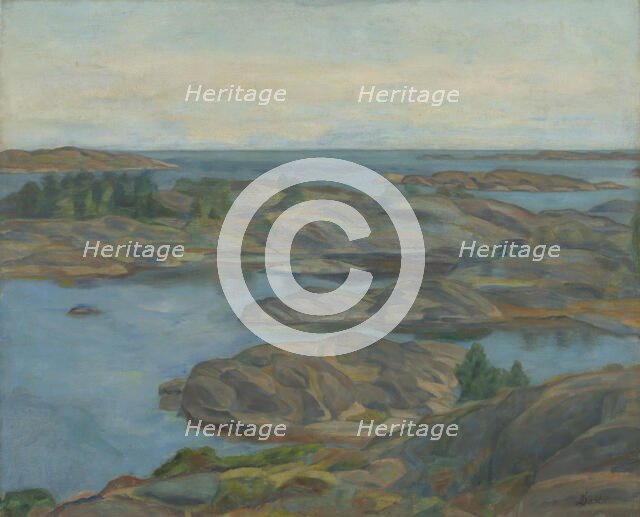 From the Island Skatoy, 1926. Creator: Nils Alstrup Dahl.