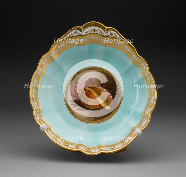Plate, Worcester, 1813/19. Creator: Royal Worcester.