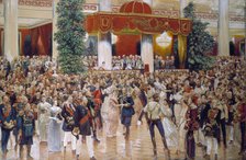 Ball in the Assembly of the Nobility House in St Petersburg on 23 February 1913, 1915.