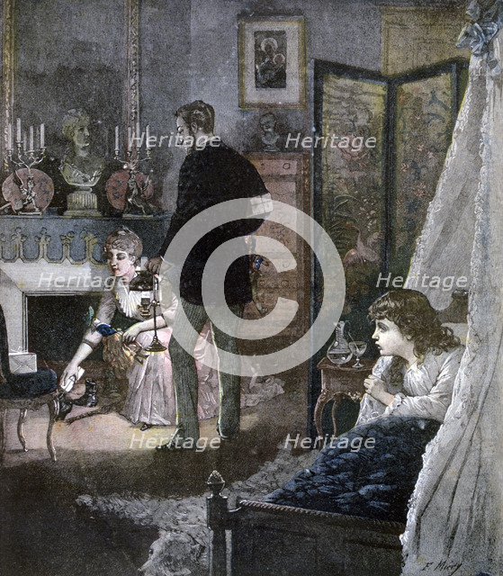 'Christmas Shoes', 1891. Artist: Miery