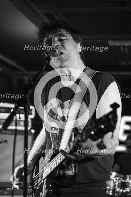 Mark Burgess, The Chameleons live at the Boileroom, Guildford, Surrey, July 2023. Creator: Annapaola Marchesani.