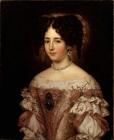 Portrait of Hortense Mancini (1646-1699), Duchesse Mazarin, 1677-1679. Creator: Voet, Jacob Ferdinand (1639-1689).