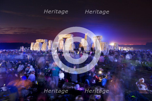 Summer, Stonehenge, Wiltshire, 2010.