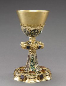 Chalice and Paten, c. 1450-1480. Creator: Unknown.
