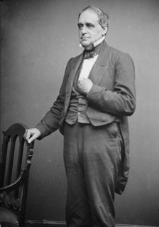 Hannibal Hamlin, between 1855 and 1865. Creator: Unknown.