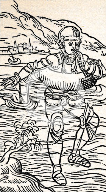 'Sixteenth-Century Lifebelt', 1555. Artist: Unknown.