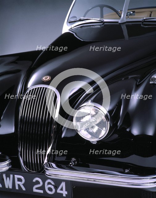 1950 Jaguar XK120. Artist: Unknown.