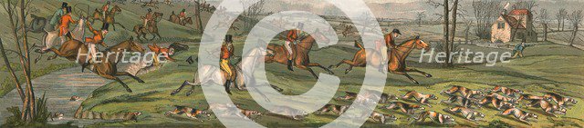 The Hunt - Full Cry, 1820, (1890).  Artist: Henry Thomas Alken.