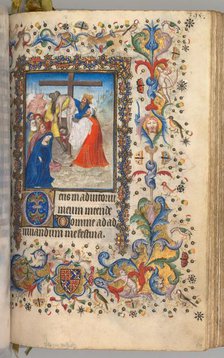 Hours of Charles the Noble, King of Navarre (1361-1425): fol. 192r, Descent from the Cross, c. 1405. Creator: Master of the Brussels Initials and Associates (French).
